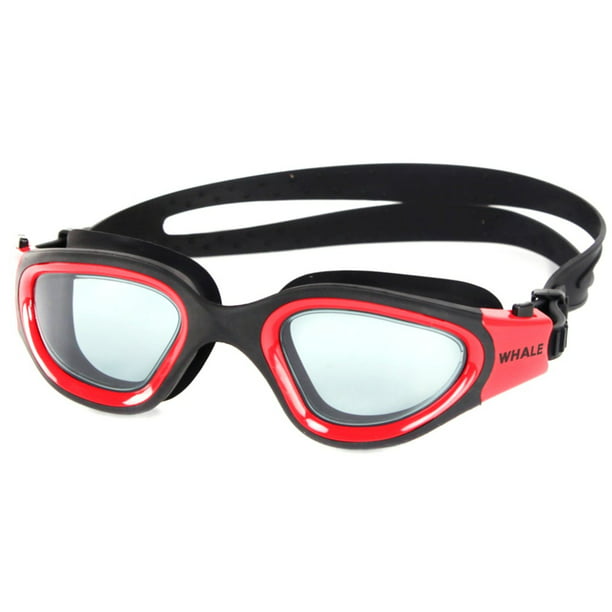 Whale Waterproof Large Frame Glasses Swimming Goggles Anti-Fog Swim Mask